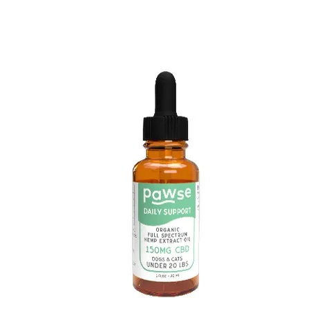 1ea 1oz Pawse 150mg CBD Daily Support - Dog/Cat Supplements